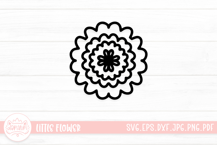 Cute Flower Svg Image 16
