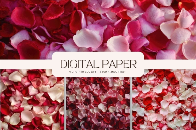 Flower Background Digital Paper Wallpaper Backdrop_58