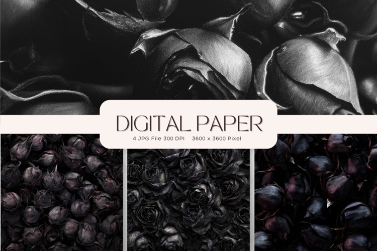 Flower Background Digital Paper Wallpaper Backdrop_62