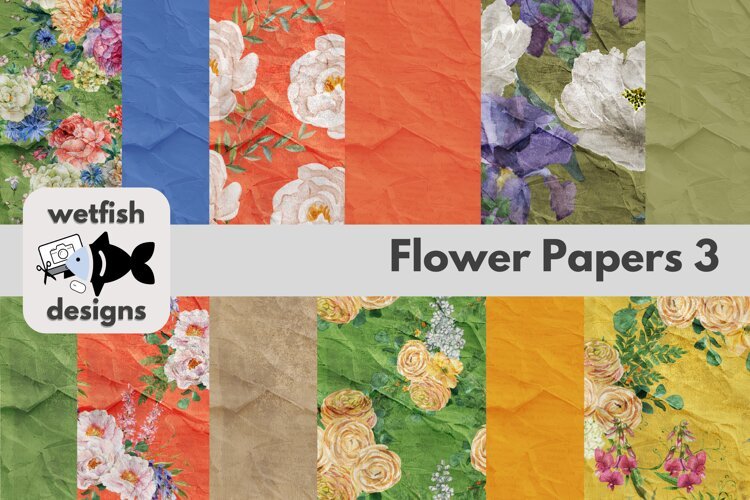 Flower Papers 3 example image 1