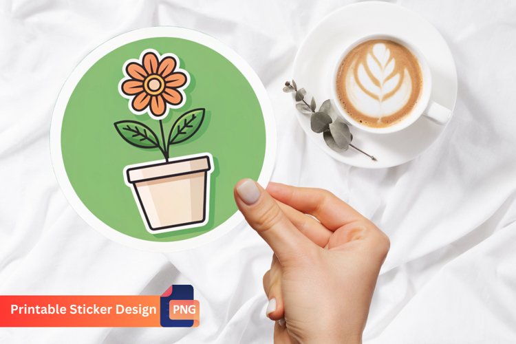 Flower Pot Clipart Image 14