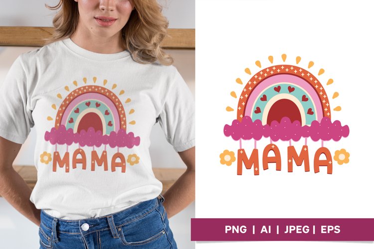 Mama Sublimation Design Image 9