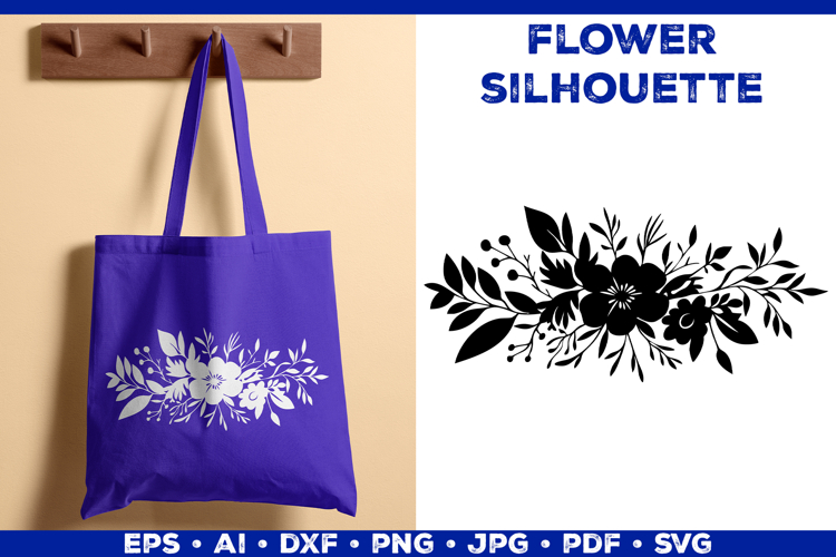 Flower Silhouette Image 18