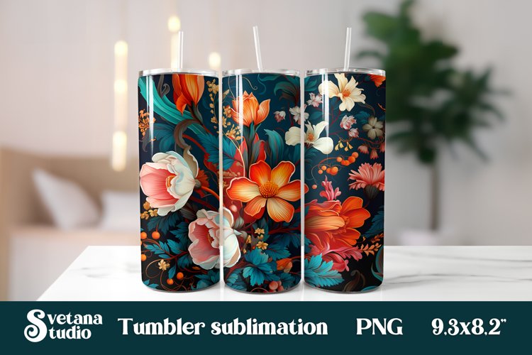 20 Oz Sublimation Tumbler Wrap Image 11