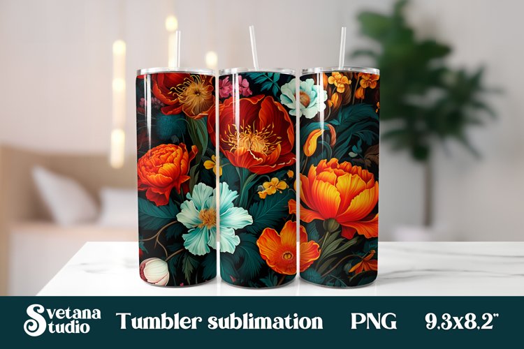20 Oz Sublimation Tumbler Wrap Image 5