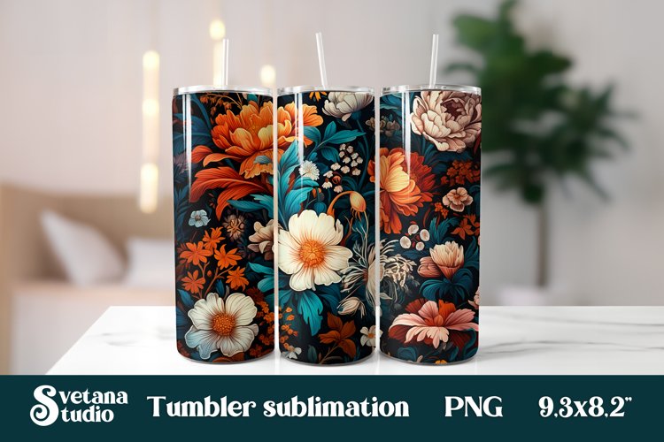 20 Oz Sublimation Tumbler Wrap Image 15
