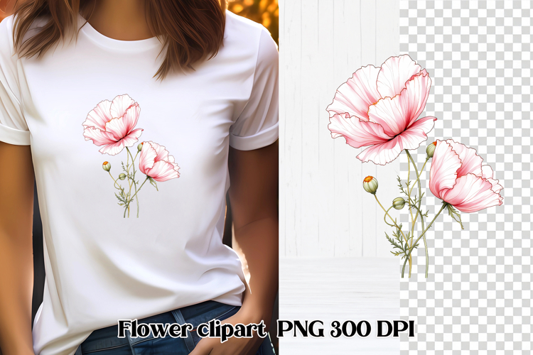 Pink Flower Png Image 10