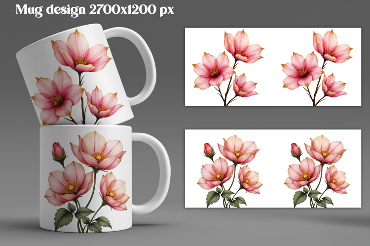 Pink Flower Png Image 11