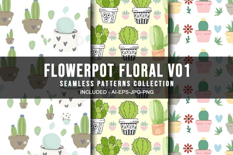 Floral Seamless Pattern Image 19