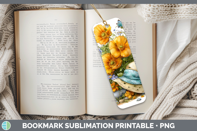 Flowers 01 Bandana Summer Buttercup Bookmark Sublimation Pri