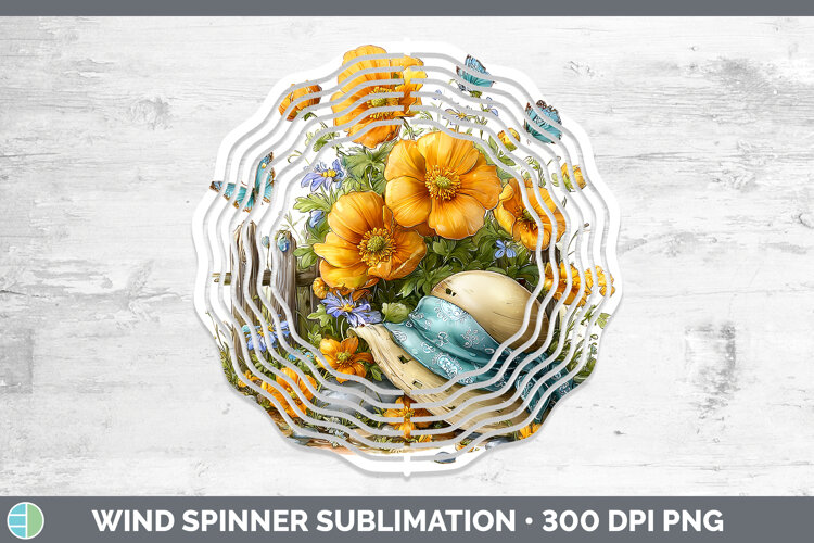 GorgeousFlowers 01 Bandana Summer Wind Spinner design.