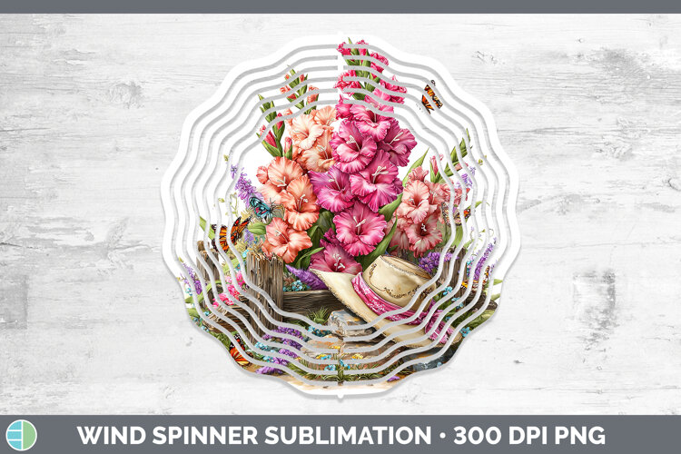 GorgeousFlowers 01 Bandana Summer Wind Spinner design.
