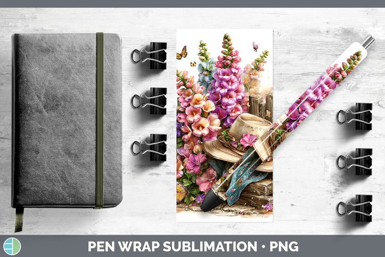 Flowers 01 Bandana Summer Snapdragon Pen Wrap Sublimation Pe