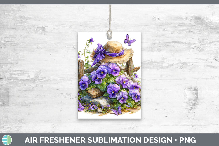 GorgeousFlowers 01 Bandana Summer Air Freshener design.