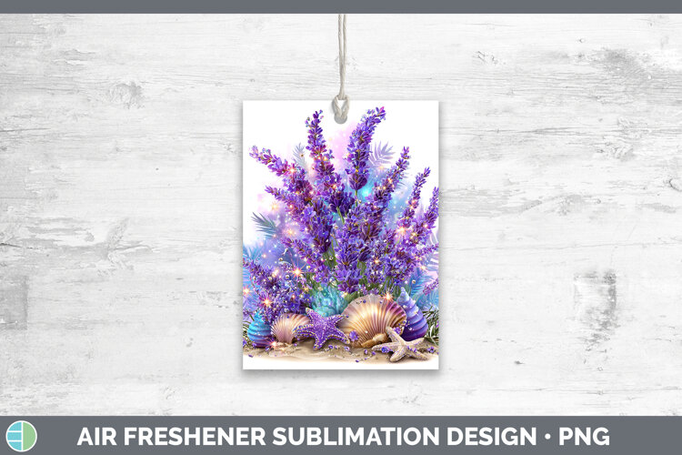 GorgeousFlowers 01 Beach Air Freshener design.