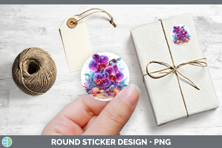 Orchid Clipart Image 16