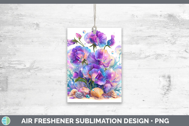GorgeousFlowers 01 Beach Air Freshener design.