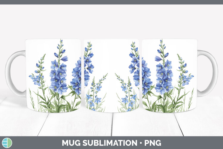 GorgeousFlowers 01 Mug Wrap design.