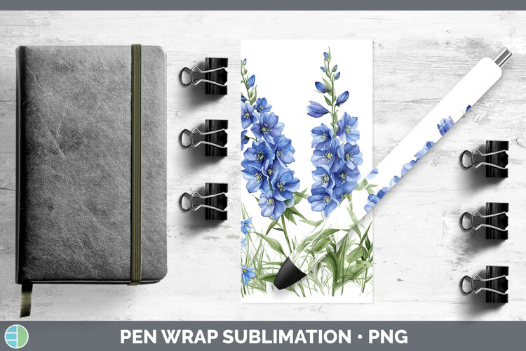 GorgeousFlowers 01 Pen Wrap design.