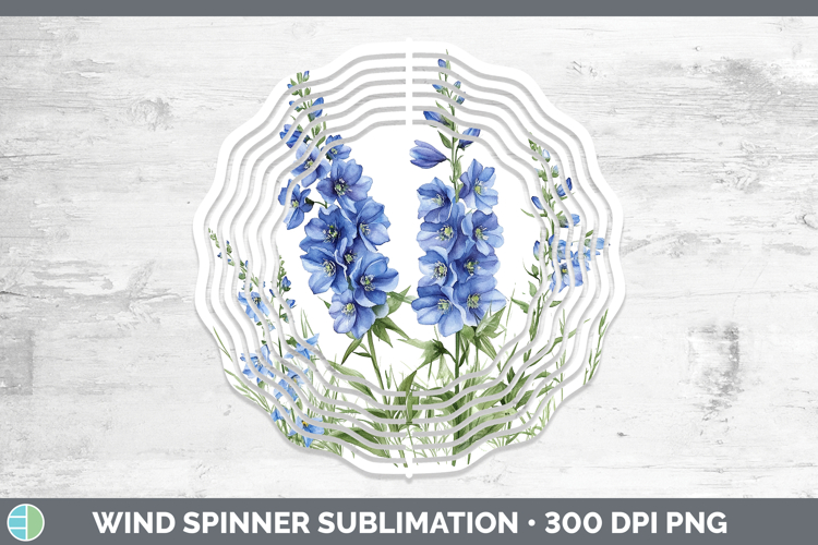 GorgeousFlowers 01 Wind Spinner design.