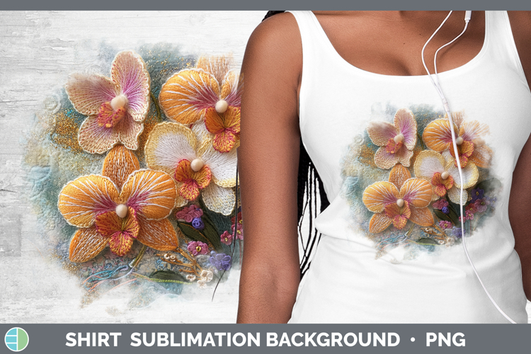 Orchid Clipart Image 20