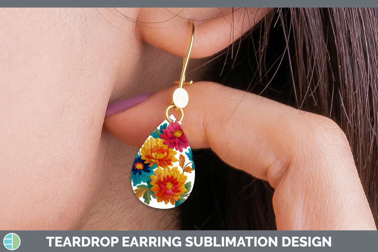 Earring Embroidery Designs Image 2