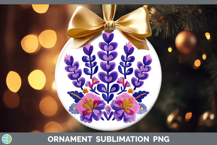 Lavender Embroidery Image 23