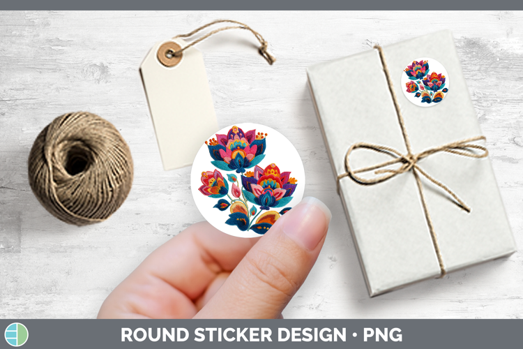 Lotus Flowers 01 Embroidery Stickers Design