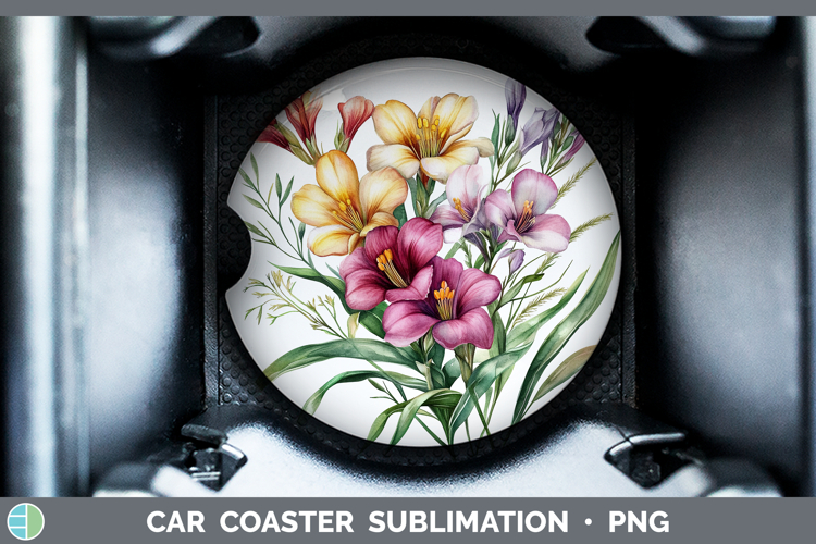 Car Coaster Sublimation Designs Image 12