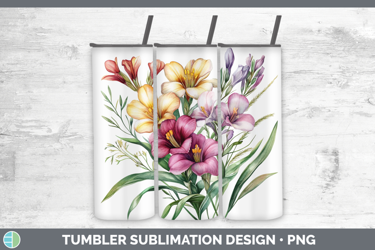 GorgeousFlowers 01 Tumbler design.