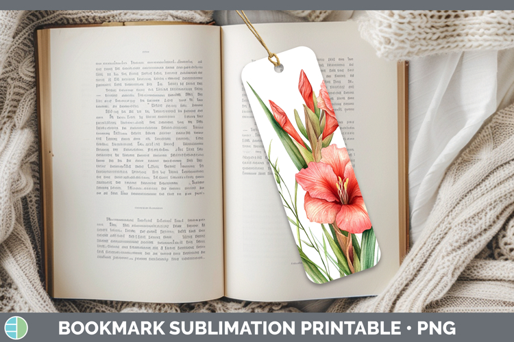 GorgeousFlowers 01 Bookmark design.