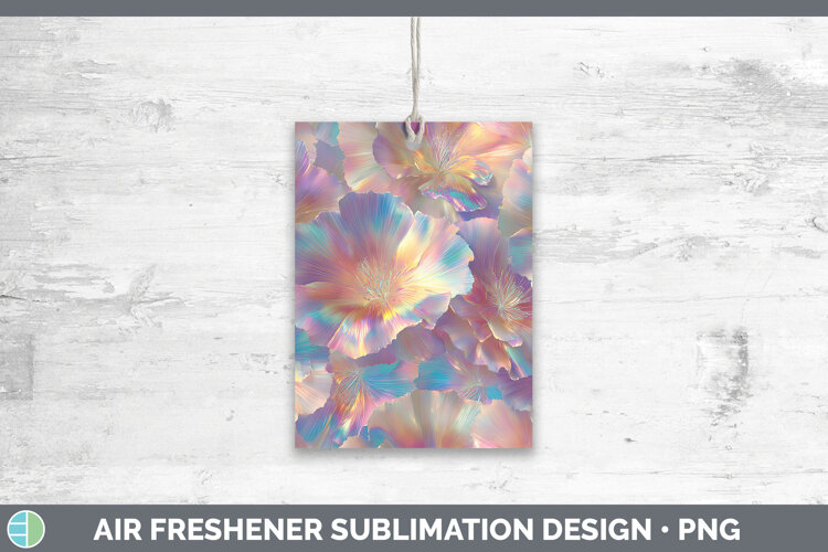 GorgeousFlowers 01 Holographic Air Freshener design.