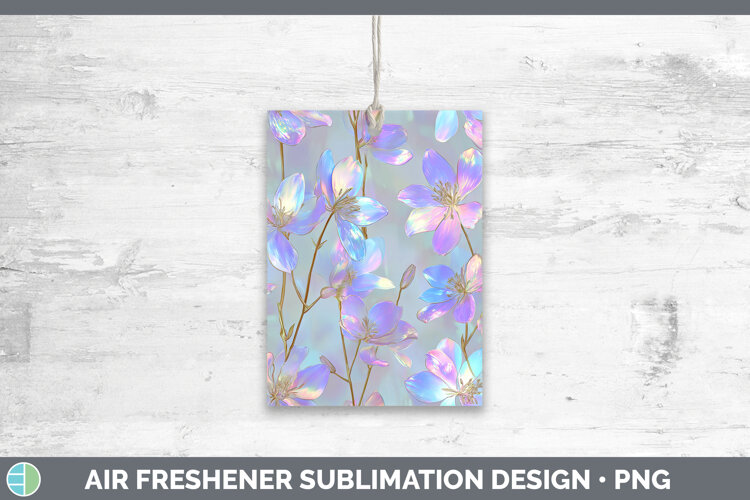 GorgeousFlowers 01 Holographic Air Freshener design.