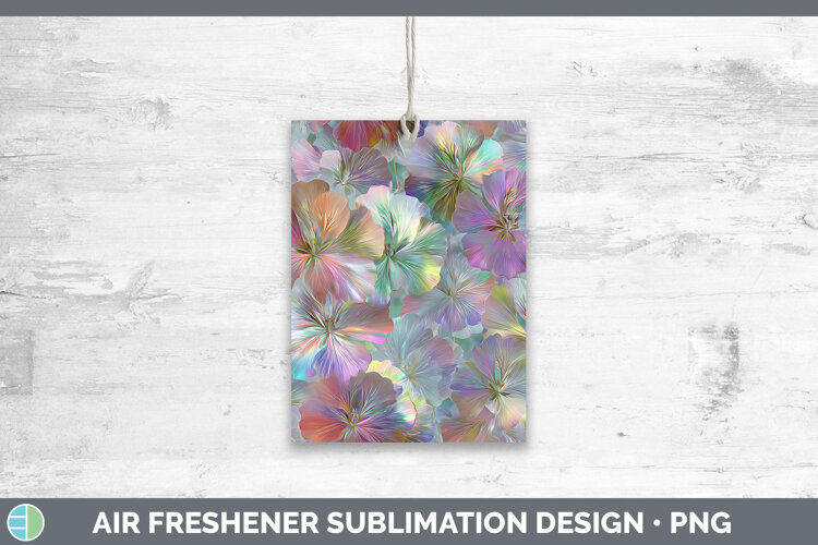 GorgeousFlowers 01 Holographic Air Freshener design.