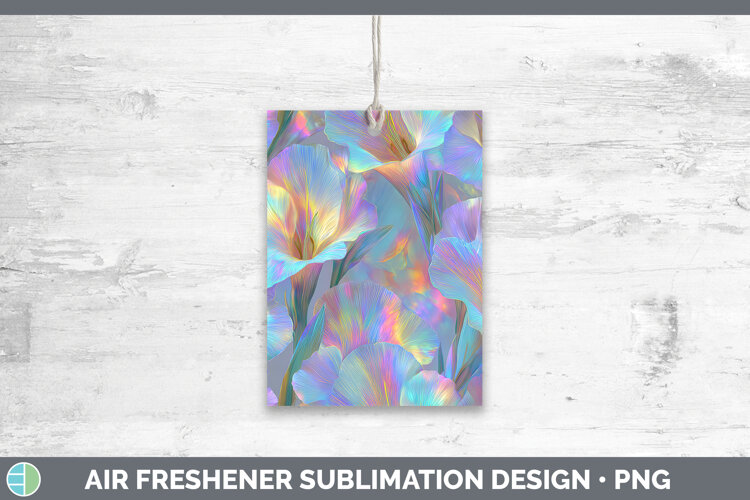 GorgeousFlowers 01 Holographic Air Freshener design.