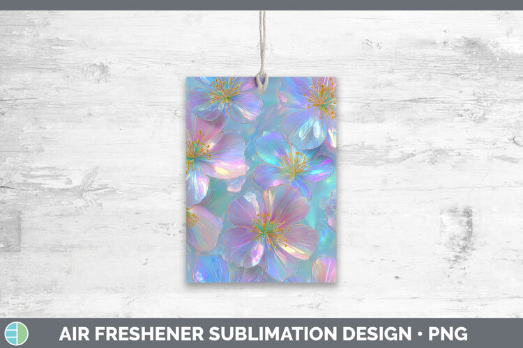 GorgeousFlowers 01 Holographic Air Freshener design.