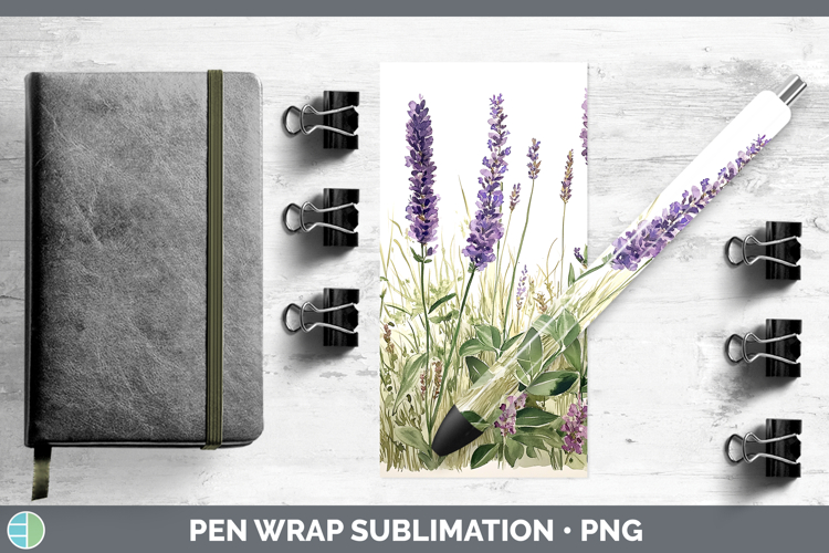 GorgeousFlowers 01 Pen Wrap design.