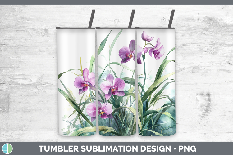 Orchid Clipart Image 11