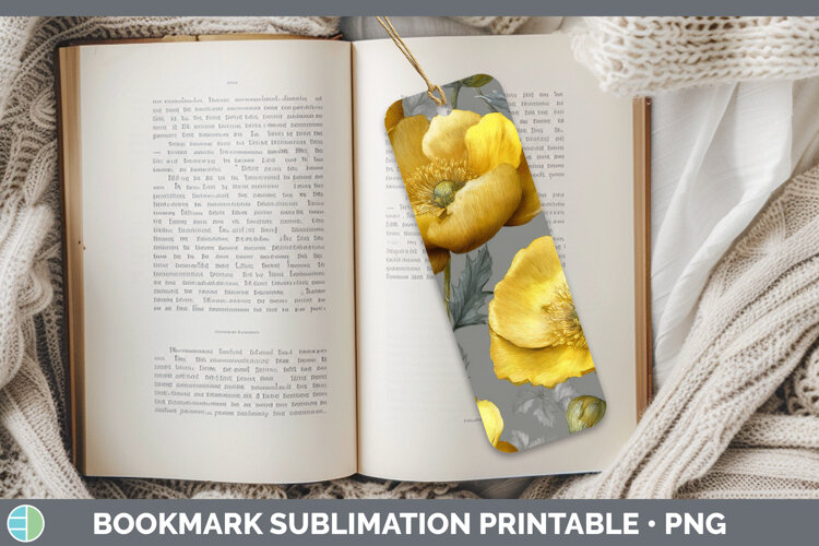 GorgeousFlowers 01 Pretty Bookmark design.