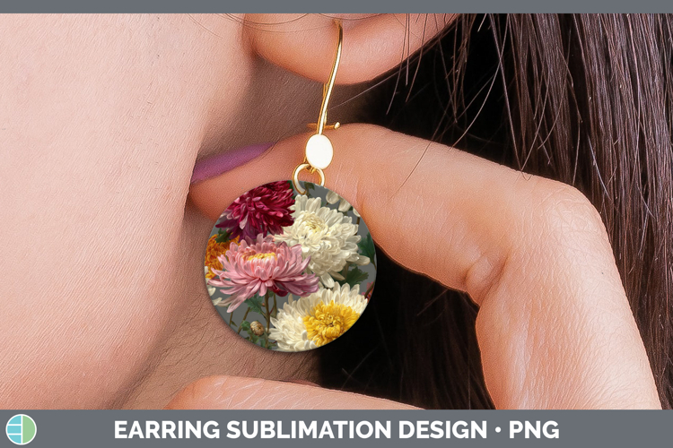 Sublimation Earring Designs Image 19