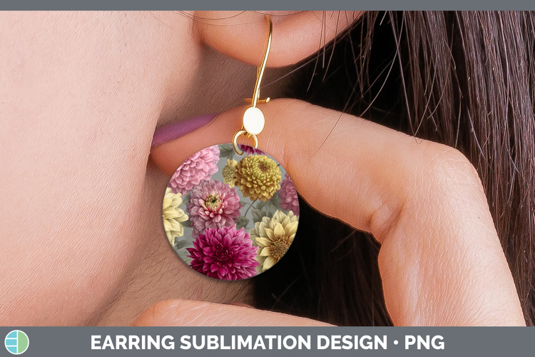 Sublimation Earring Designs Image 18