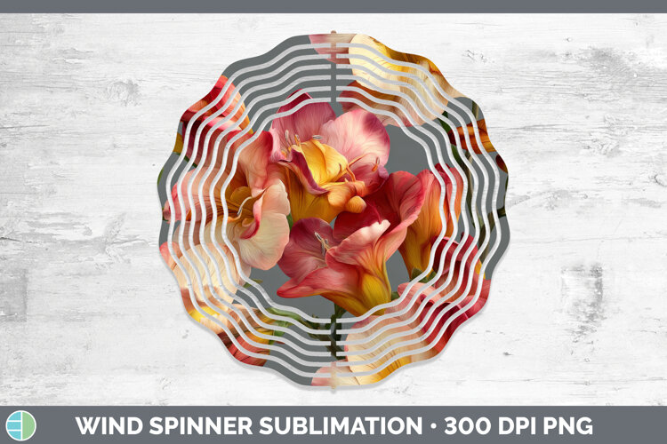 GorgeousFlowers 01 Pretty Wind Spinner design.