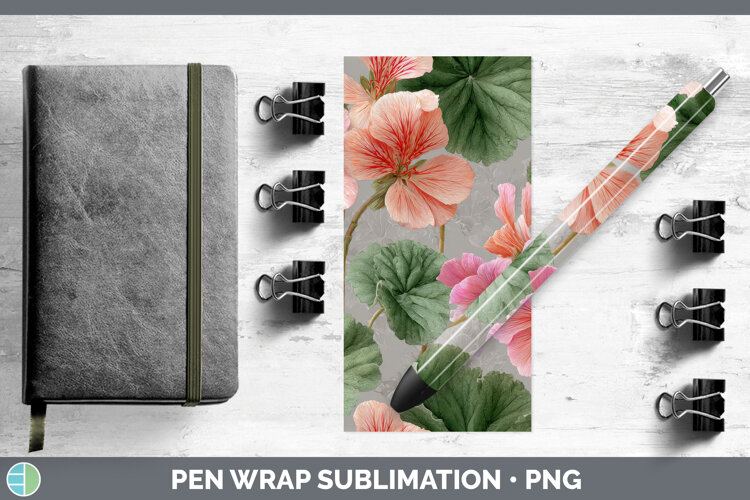 GorgeousFlowers 01 Pretty Pen Wrap design.