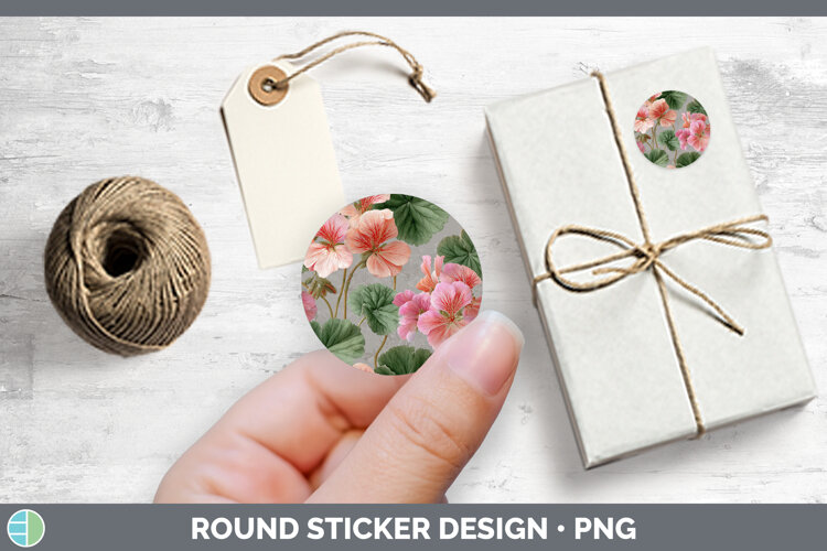 GorgeousFlowers 01 Pretty Stickers design.