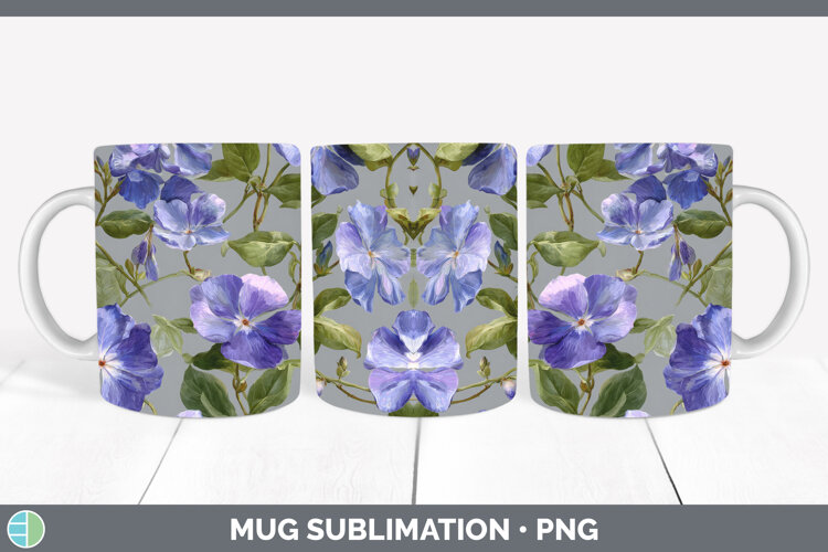 GorgeousFlowers 01 Pretty Mug Wrap design.