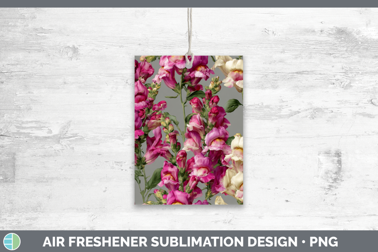 Snapdragon Air Freshener Flowers 01 Pretty Sublimation Car F