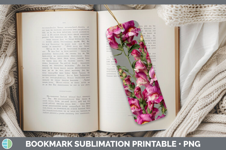 GorgeousFlowers 01 Pretty Bookmark design.