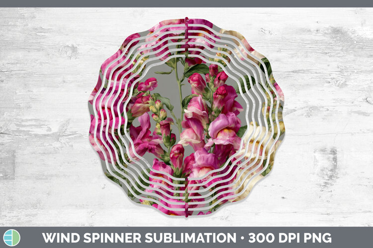 GorgeousFlowers 01 Pretty Wind Spinner design.