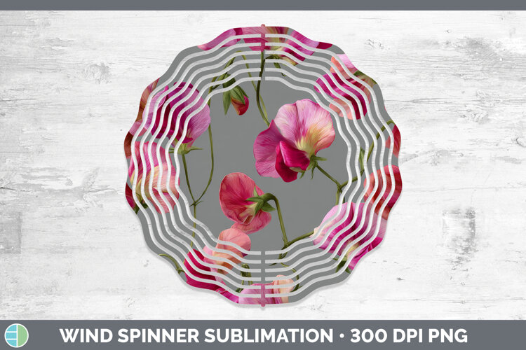 GorgeousFlowers 01 Pretty Wind Spinner design.