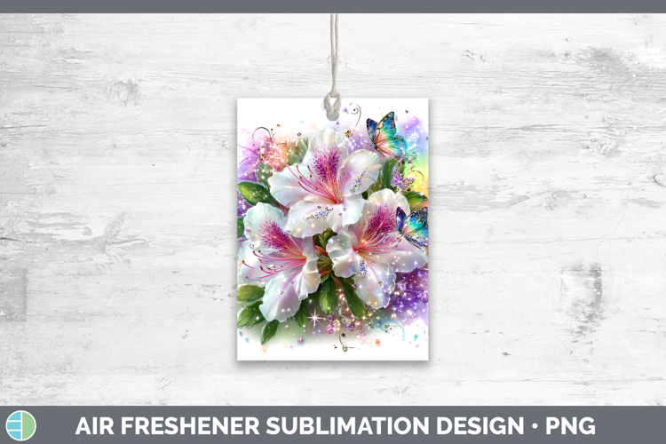 Flowers 01 Rainbow Summer Azalea Air Freshener Sublimation C